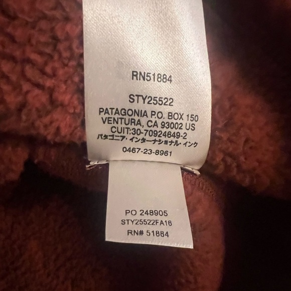 Patagonia Mens better sweater fleece Small 1/4 Zip - Picture 5 of 6